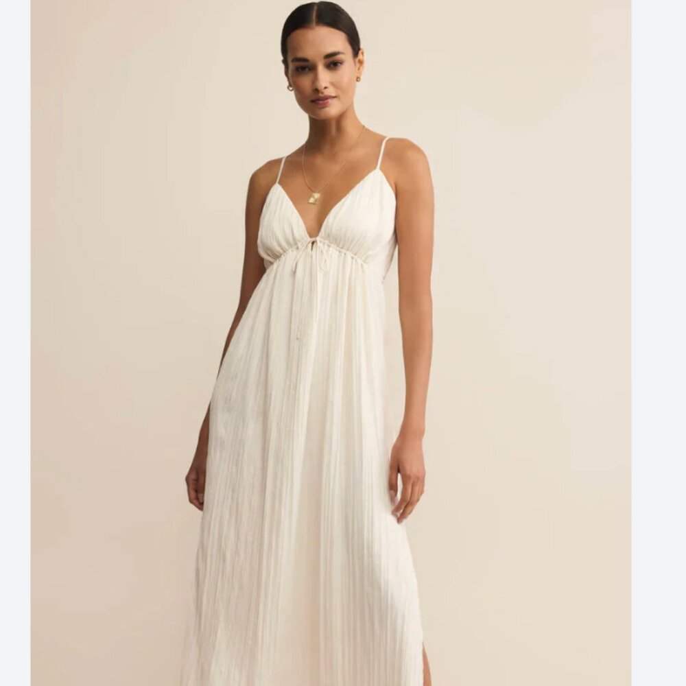 Z Supply Manon Satin Maxi Dress (NWT)